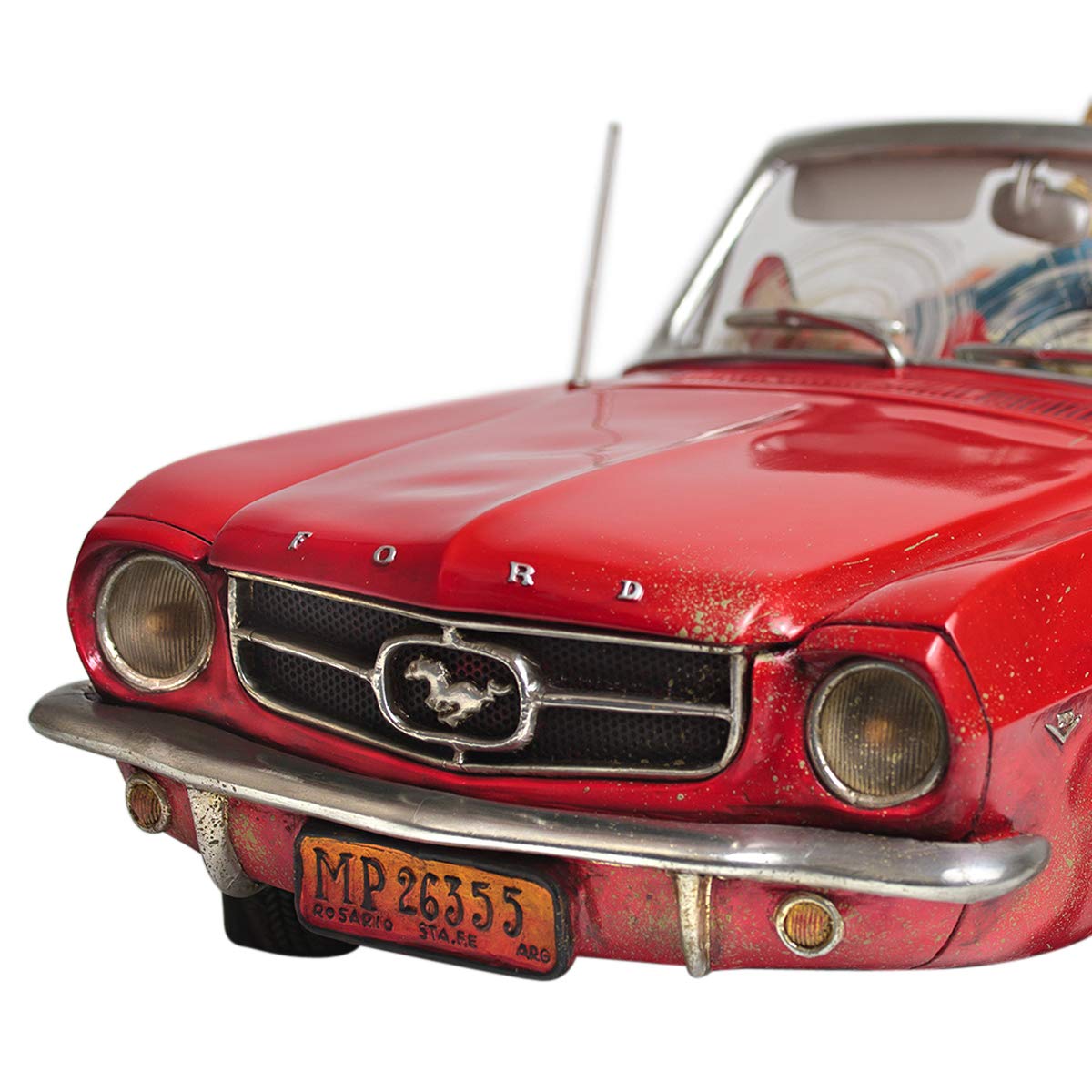 Guillermo Forchino - '65 Ford Mustang - FO85079 – 36 x 17 x 13 cm